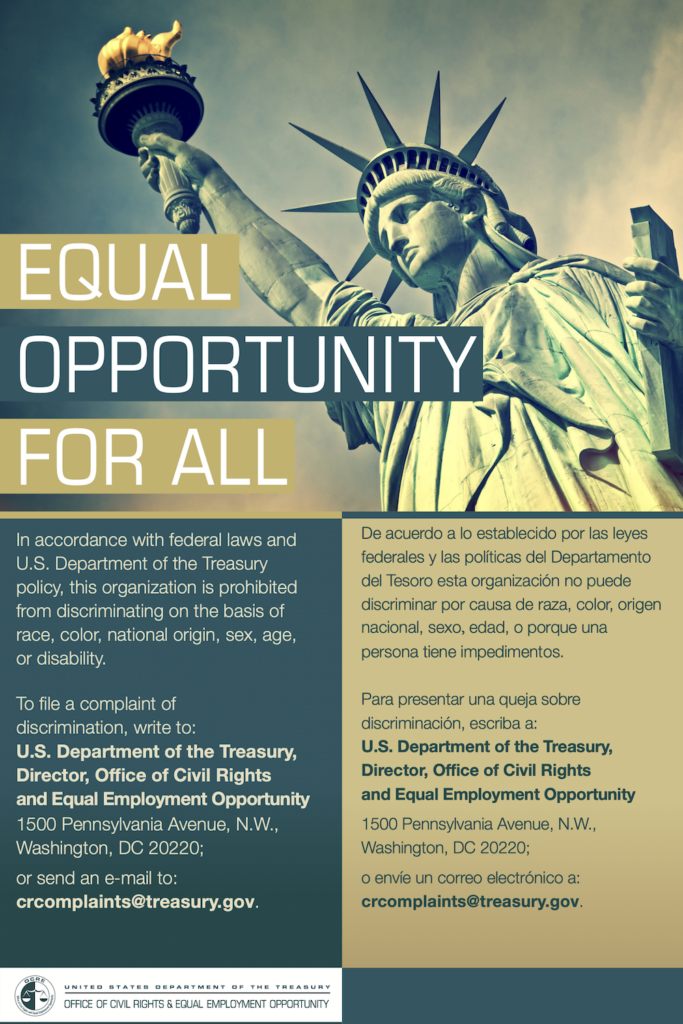 Equal Opportunity For All Poster